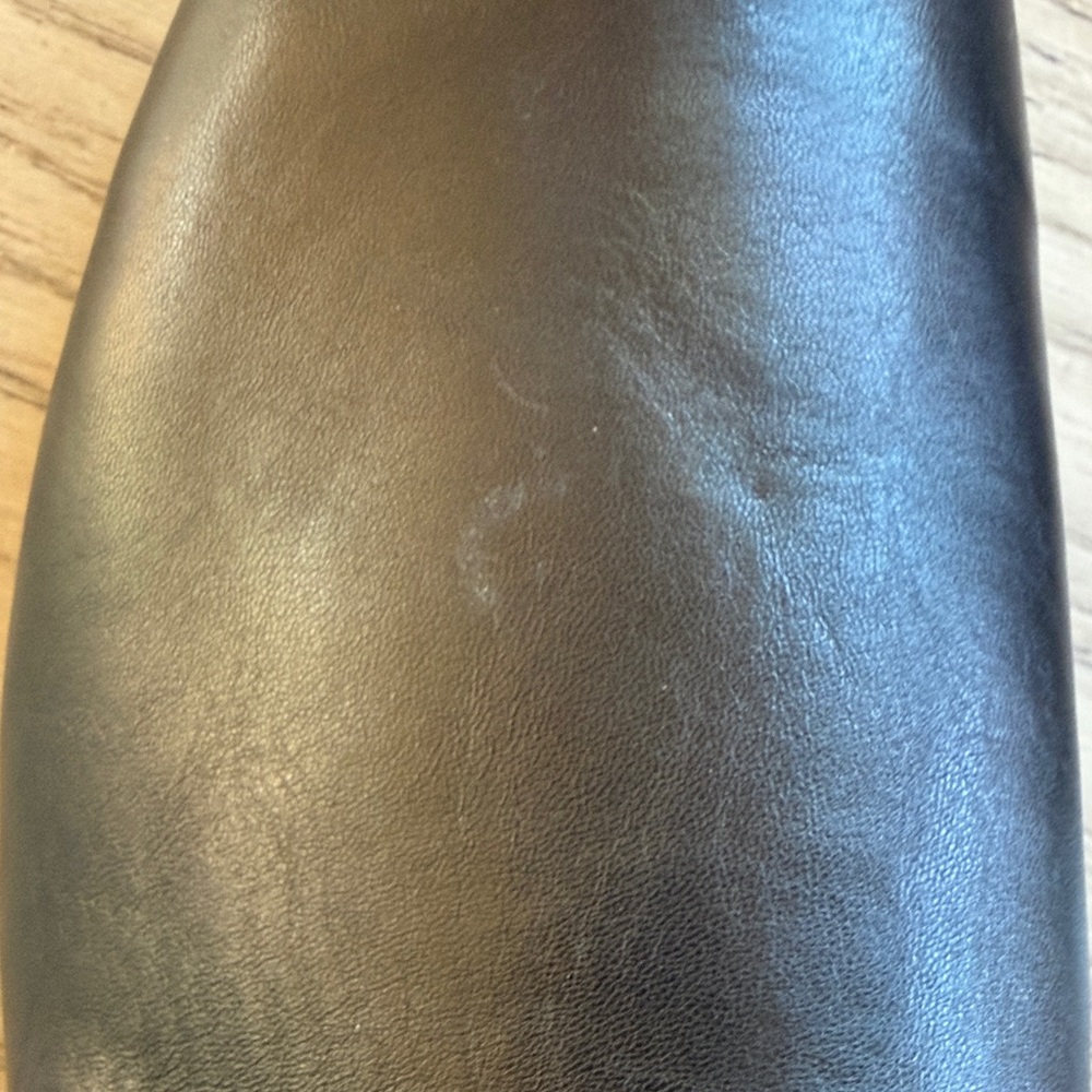 Sam Edelman Kylar Leather Slippers Mules Women’s Size 8 Black Slip On Shoes - Picture 12 of 13
